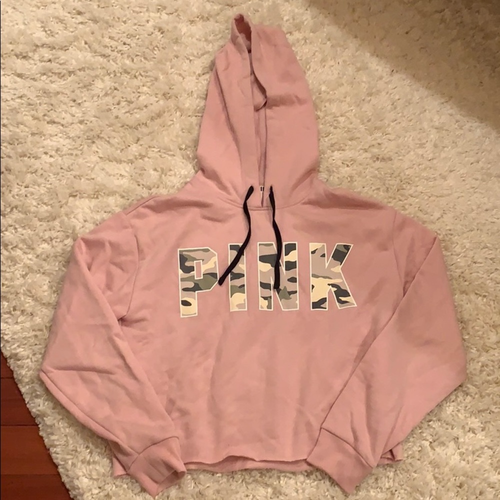 Cropped PINK sweatshirt